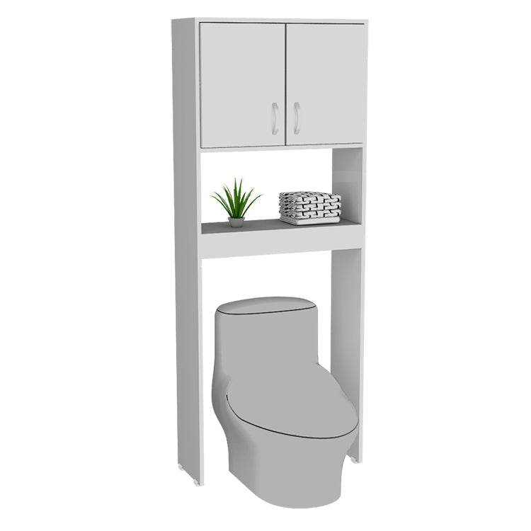 Mueble Optimizador De Espacio Bath 63-A 2 Puertas Blanco - Mueble de baño