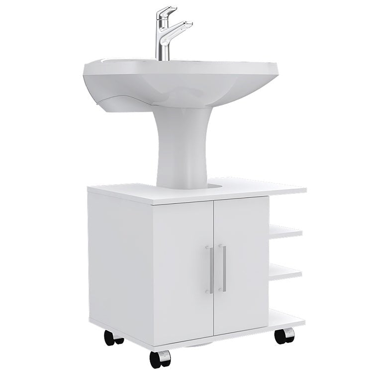 Mueble Optimizador Lavamanos Bath 55 2 Puertas - Blanco - Mueble de baño